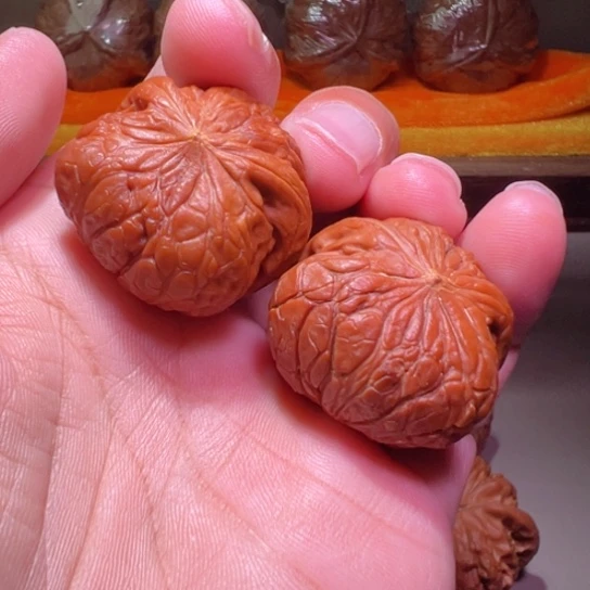 把件文玩核桃铁锤蟒蛇33边圆球到