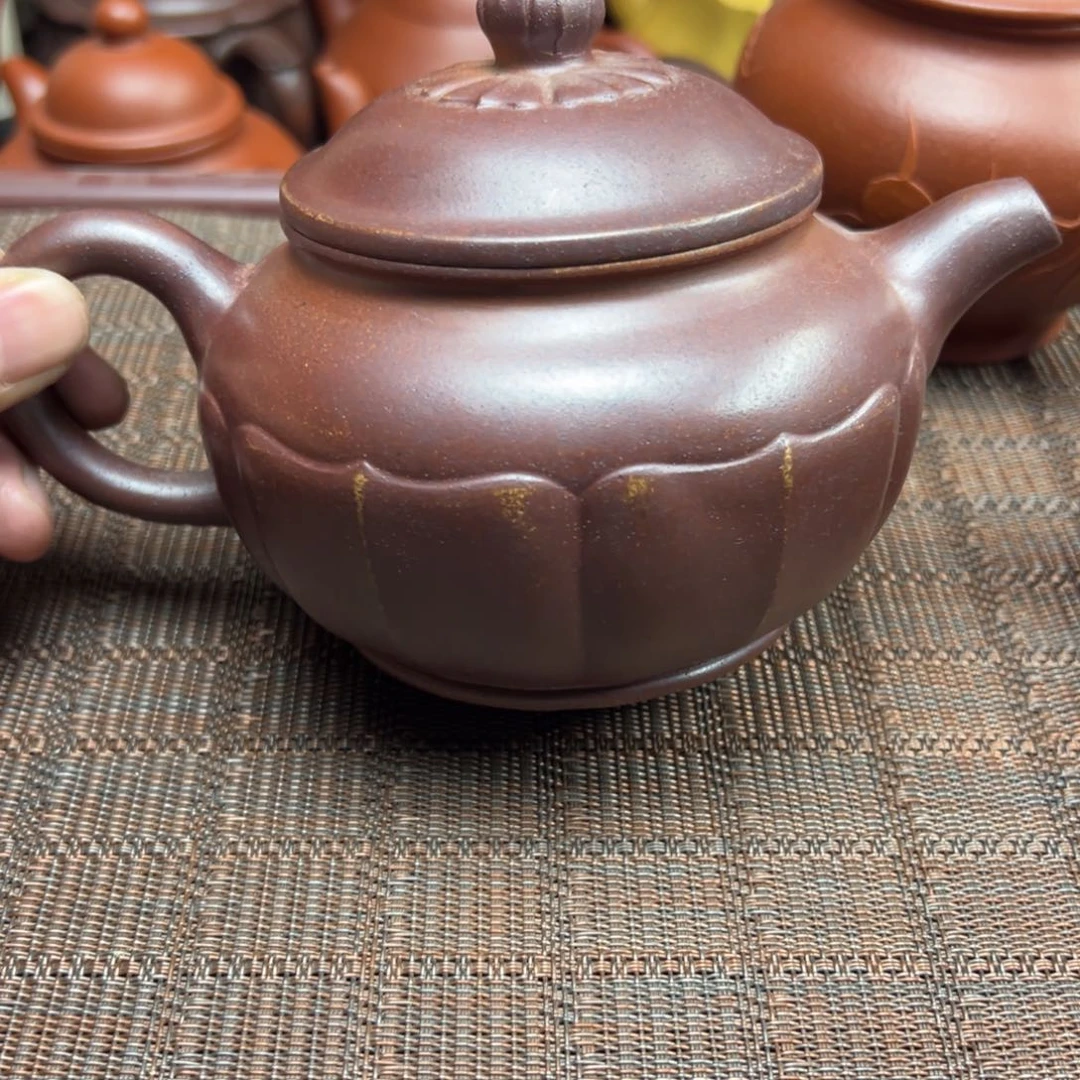 紫砂茶壶宜兴原矿紫砂壶500毫升容量