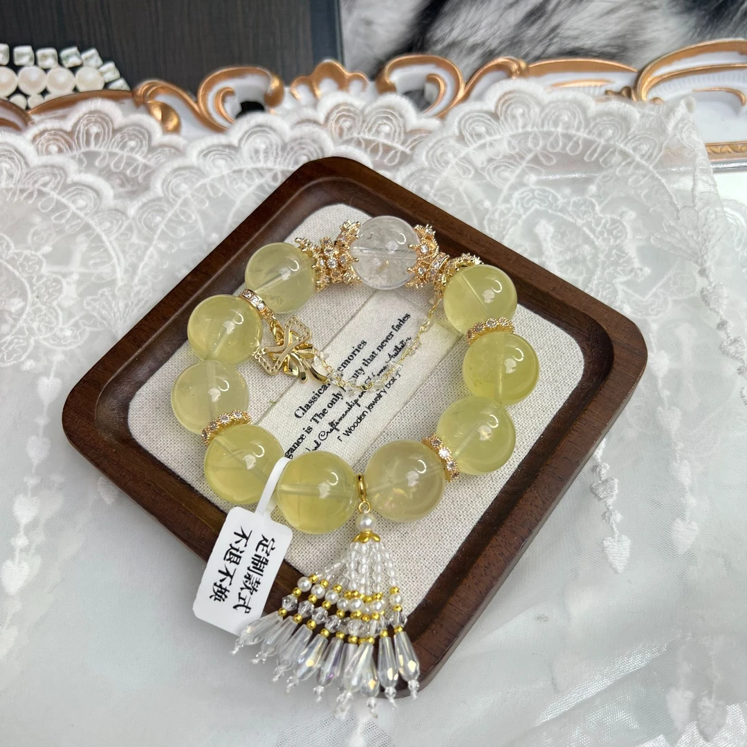 【SCARLETT斯佳丽】D137 黄水 天然水晶，默认微瑕，多样性发货