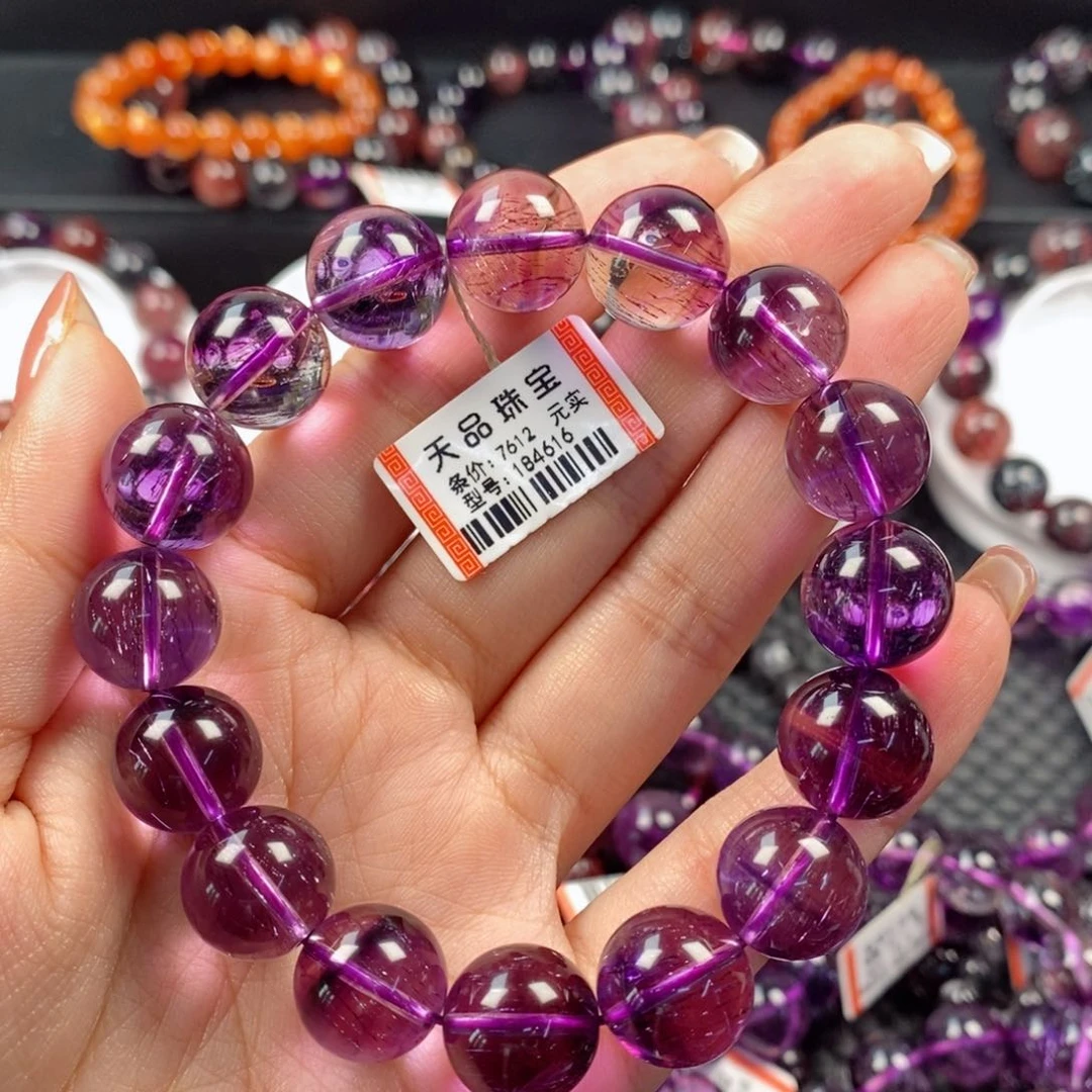 水晶手链未镶嵌那**节紫超七184616