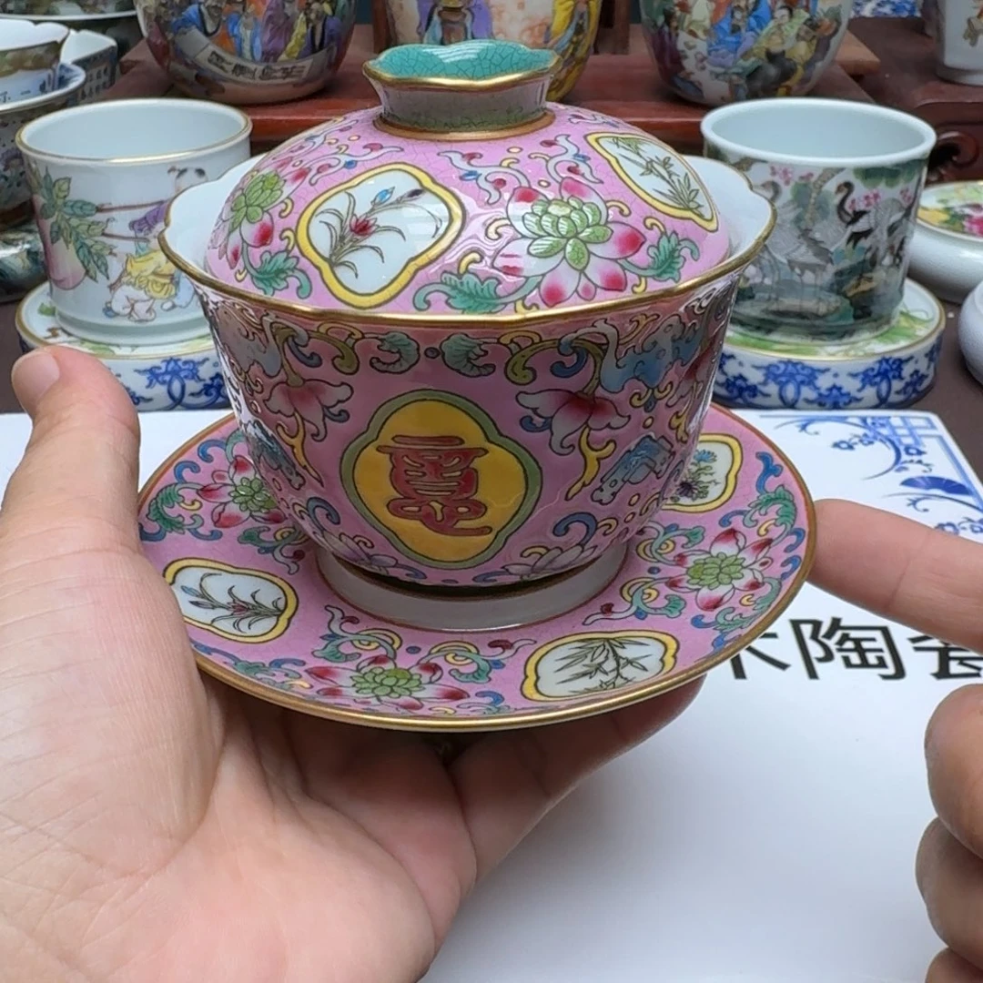 景德镇手工手绘展示