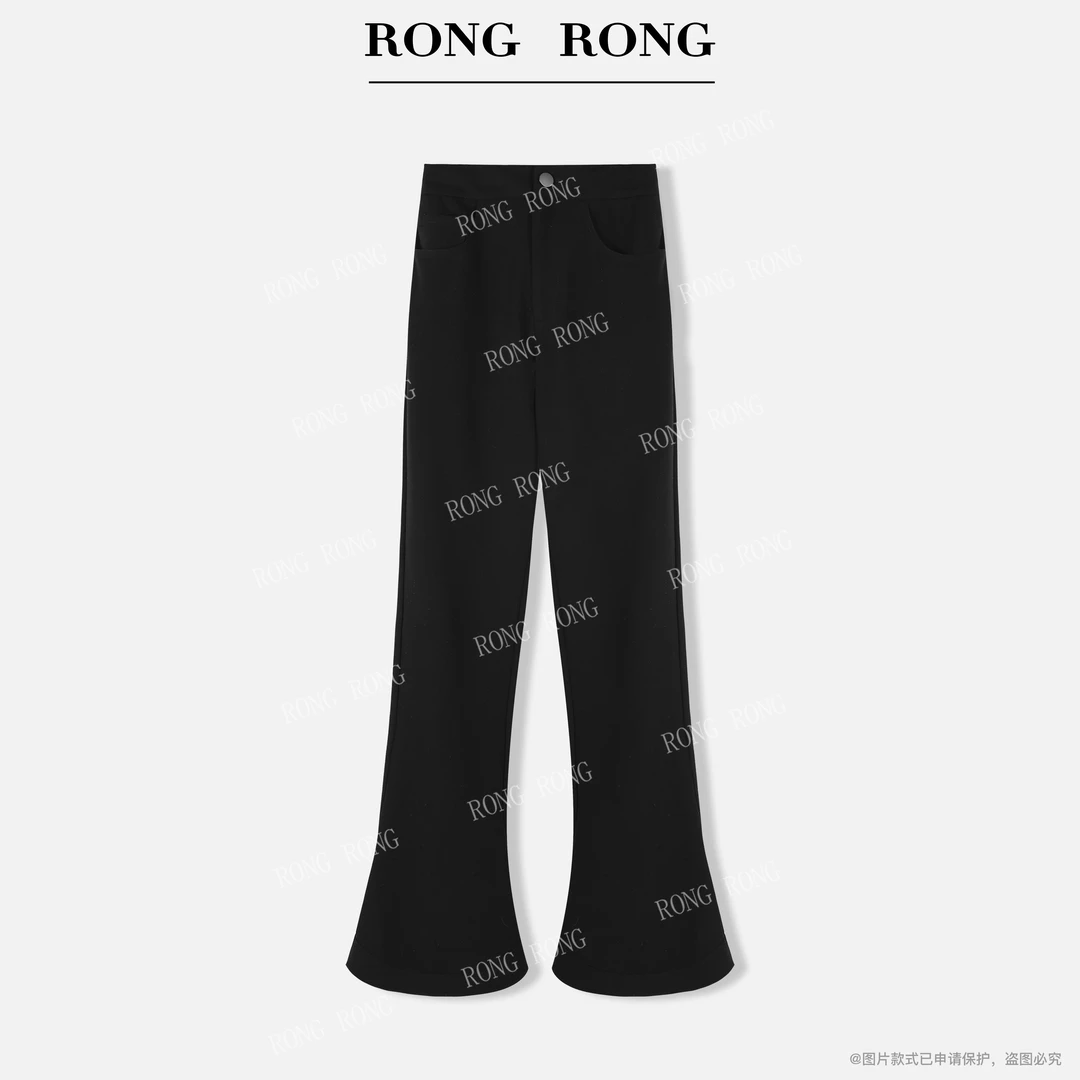 溶溶【魔术马蹄裤】RONGRONG高腰收腹显瘦修腿微喇马蹄裤C-I2051056