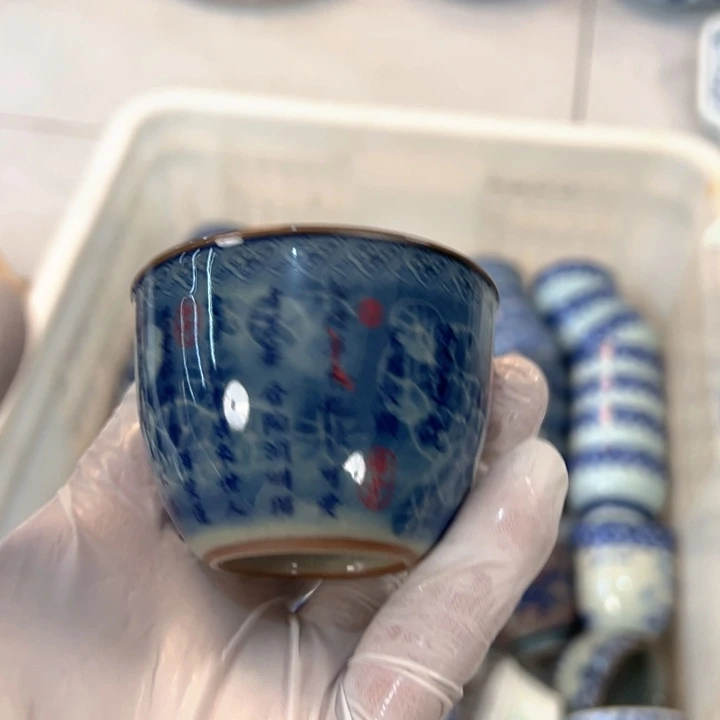 瓷片淘泥啊莲说刚杯客杯全品