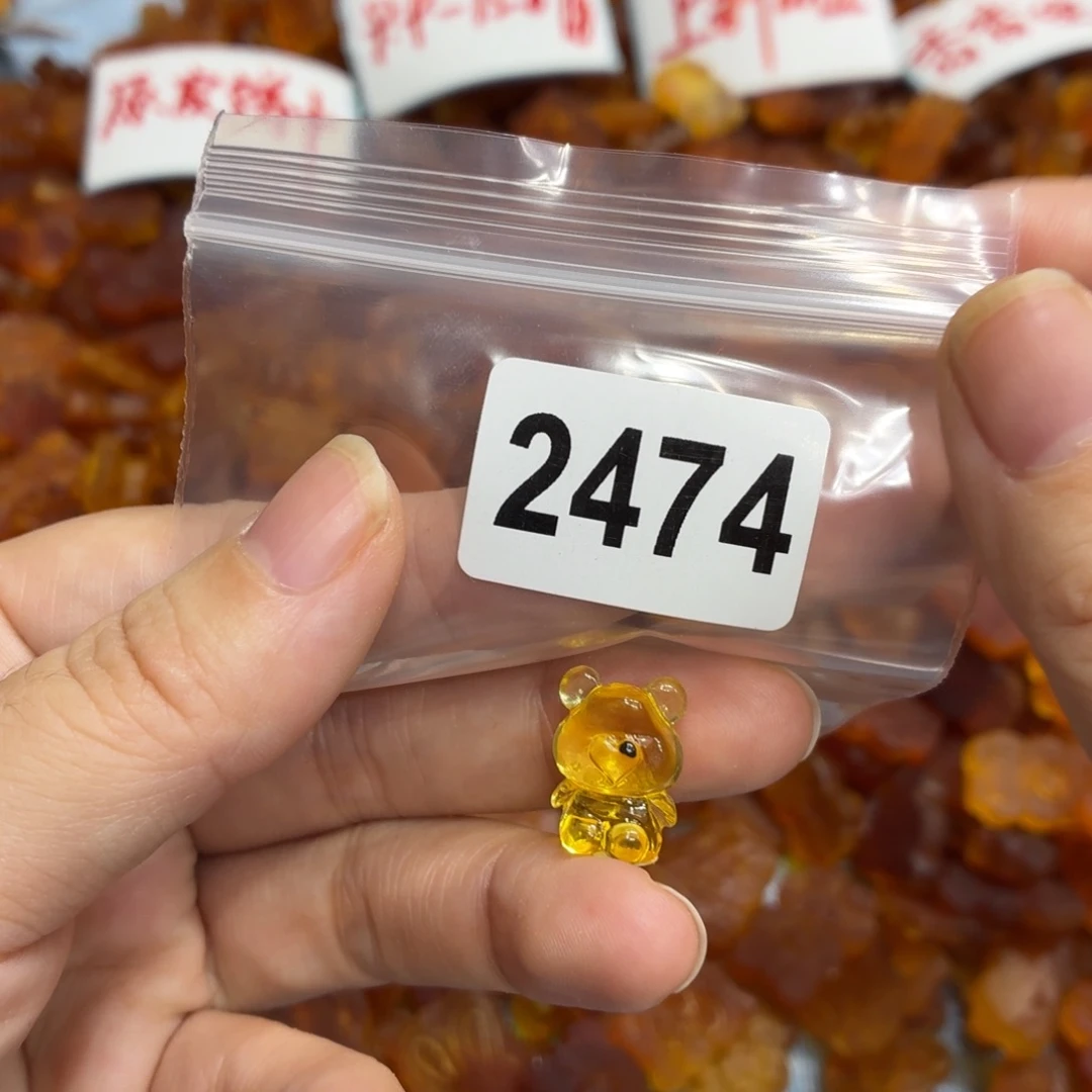 琥珀未镶嵌珠宝奇石