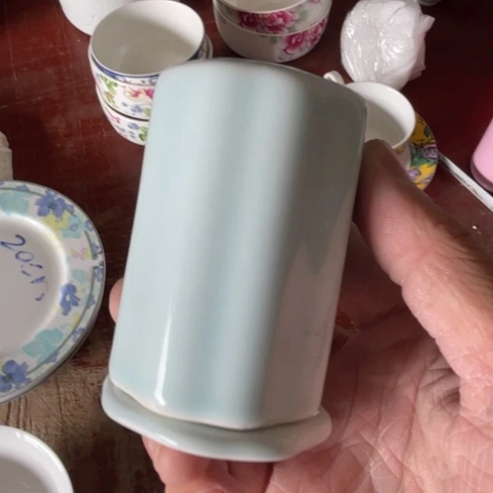 瓷片陶瓷陶瓷青釉