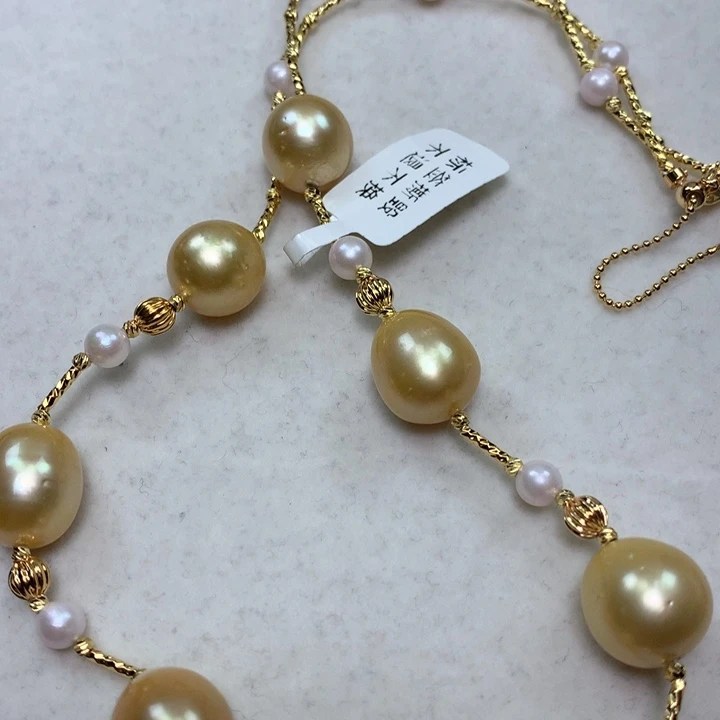 项链未镶嵌海水珍珠