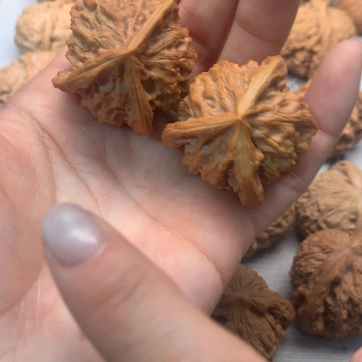 把件文玩核桃盘山三棱38