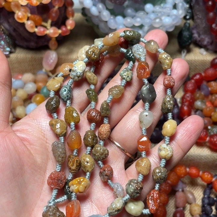 玛瑙/玉髓合金手链