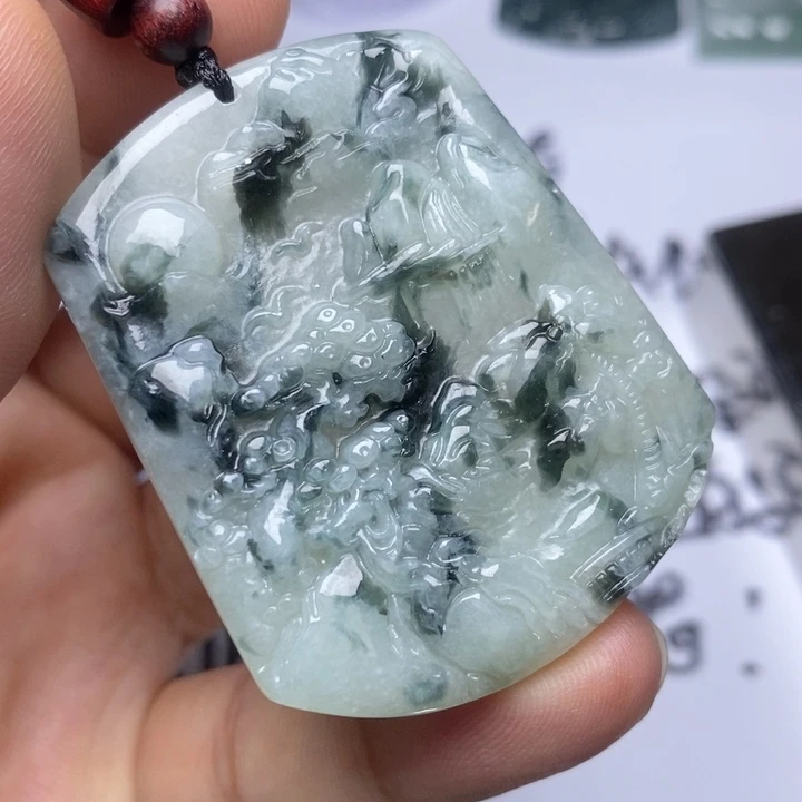 颈饰未镶嵌翡翠翡翠