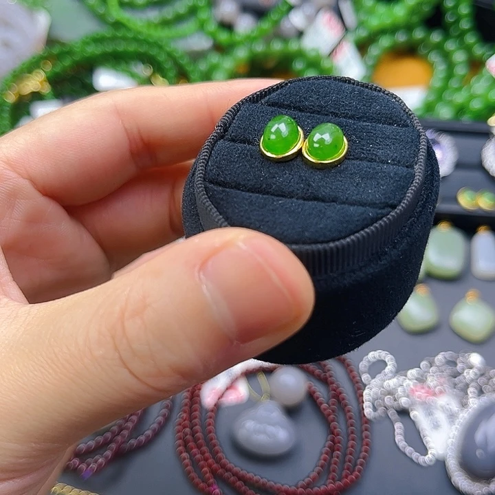 和田玉银S925镶嵌颈饰