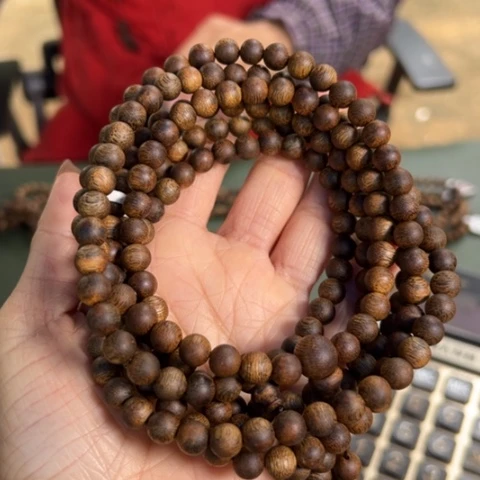 沉香手串装勺子16克卡0.7多样性发1条