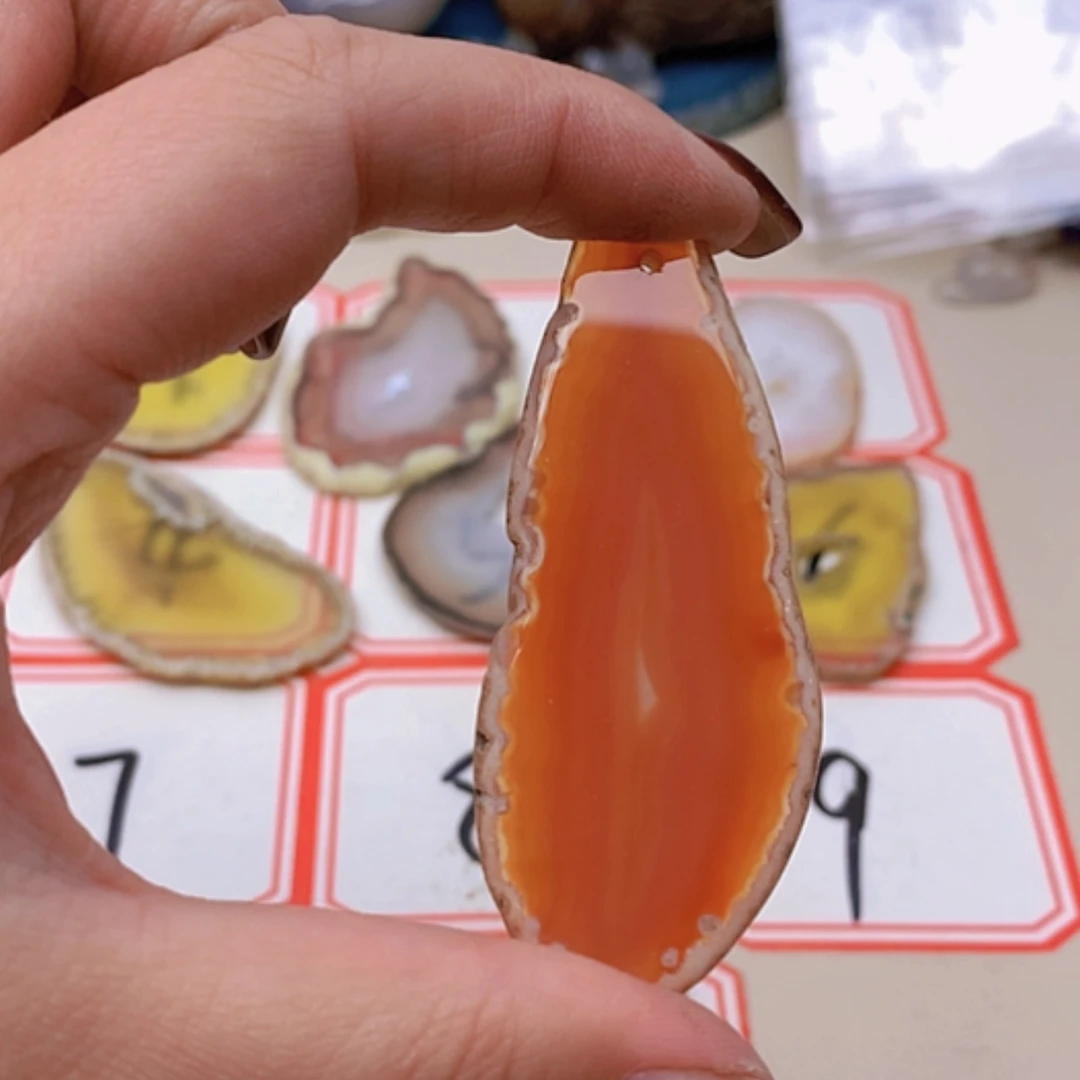 【闪购商品】未镶嵌玛瑙/玉髓珠宝半成品归***道