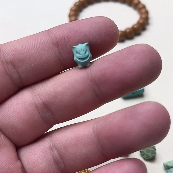 绿松石未镶嵌小怪兽