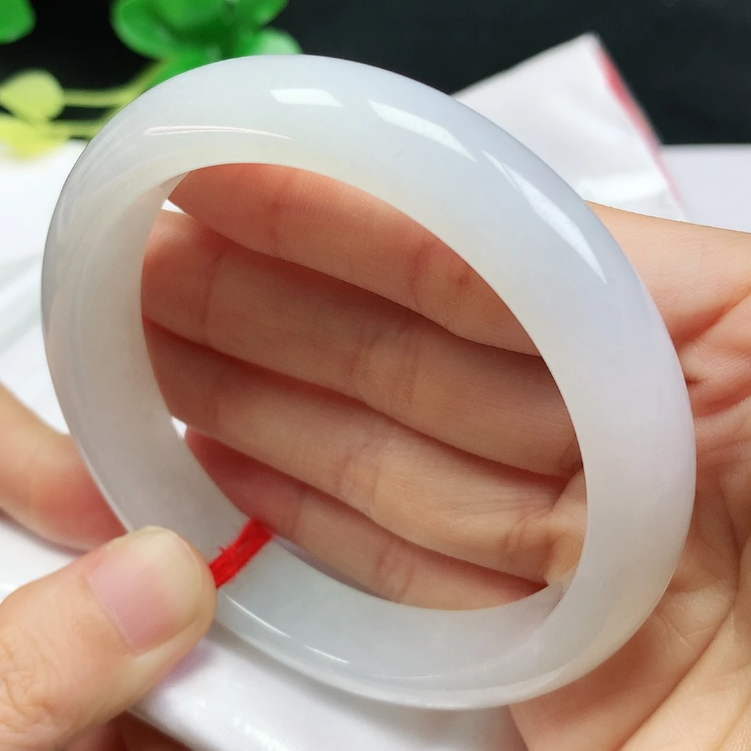 未镶嵌手镯翡翠58.8圈口正圈124