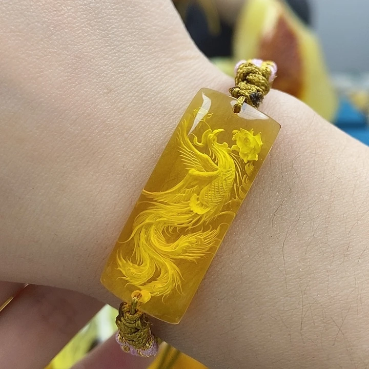 琥珀手链未镶嵌手串