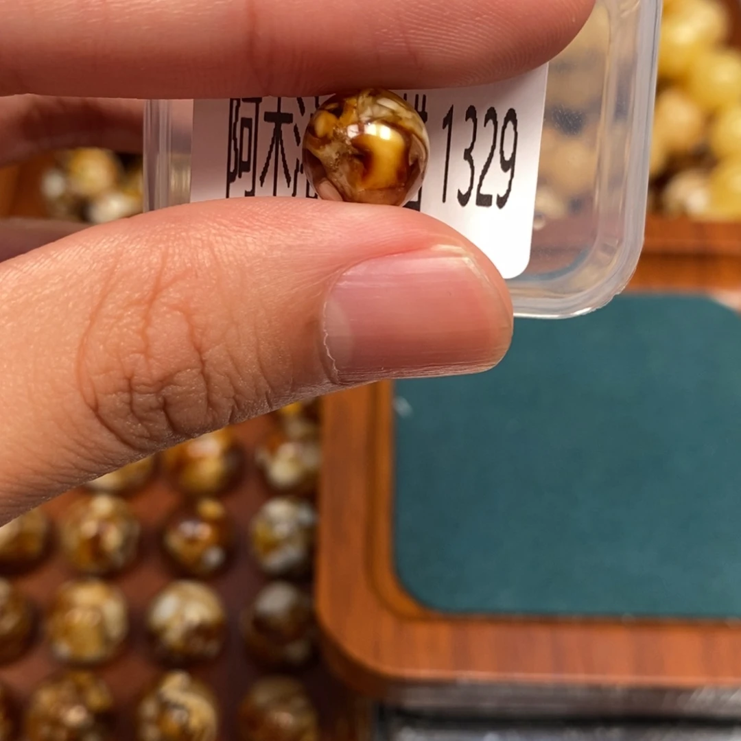 把件猴头核桃沁色圆珠老型1329