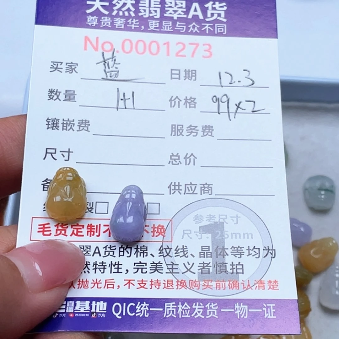 颈饰未镶嵌翡翠蓝**阳