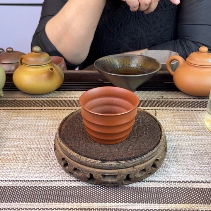 紫砂茶壶小煤窑朱泥80cc