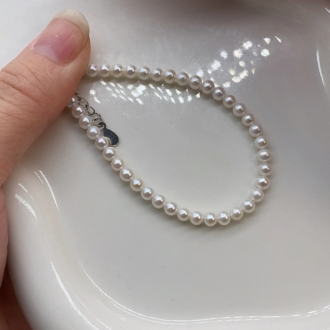 耳饰淡水珍珠银S925镶嵌