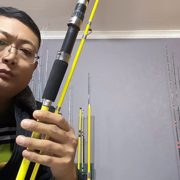 碳素2.1m船竿碳素
