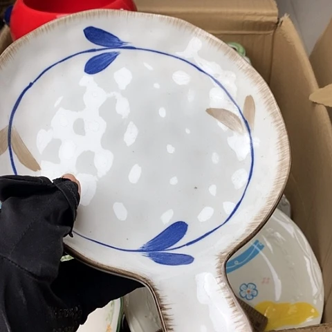 盘陶瓷制品满25拼单发货默认微瑕