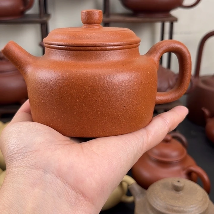 茶壶紫砂全手工德钟220cc