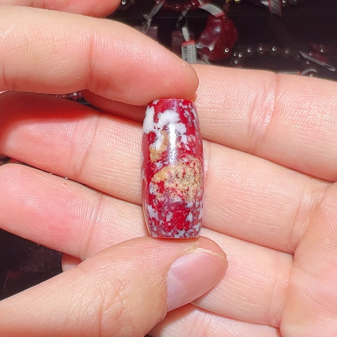 天然辰砂纯天然吊坠