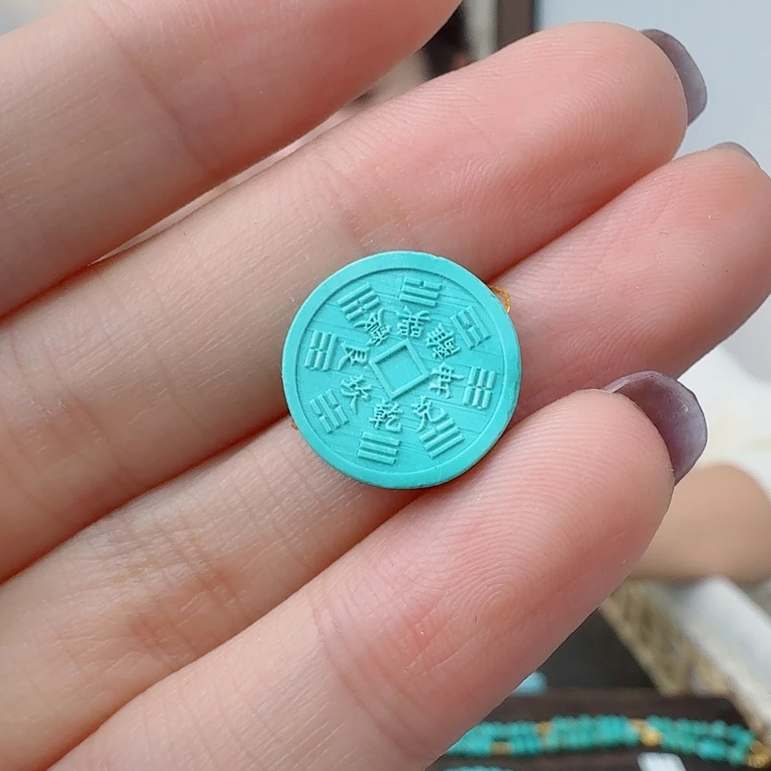 绿松石未镶嵌珠宝奇石