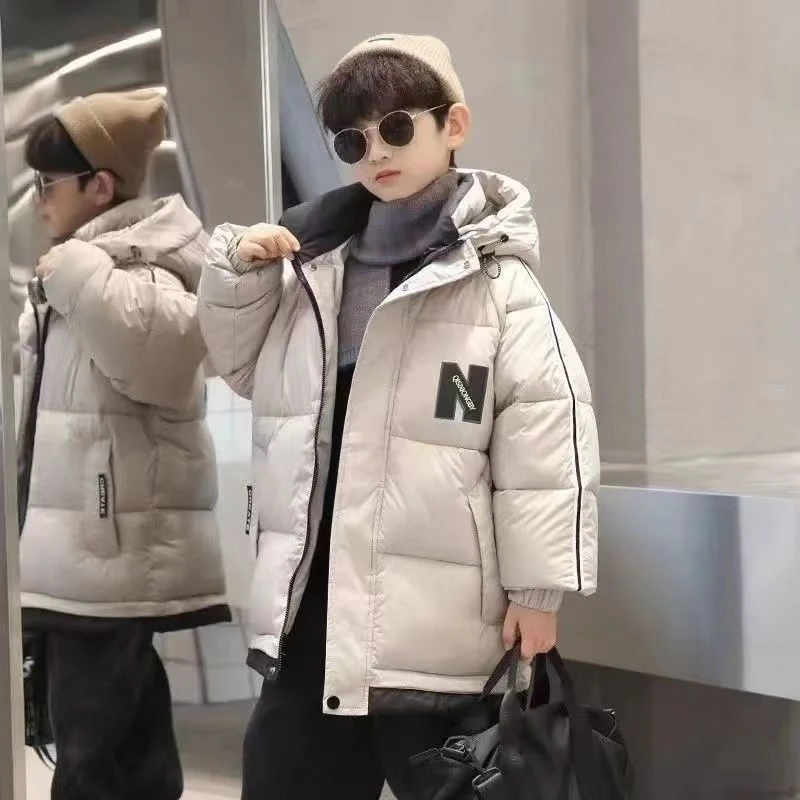 【N字特厚大棉】儿童冬装男童保暖棉服2025新款中大童洋气加厚棉衣