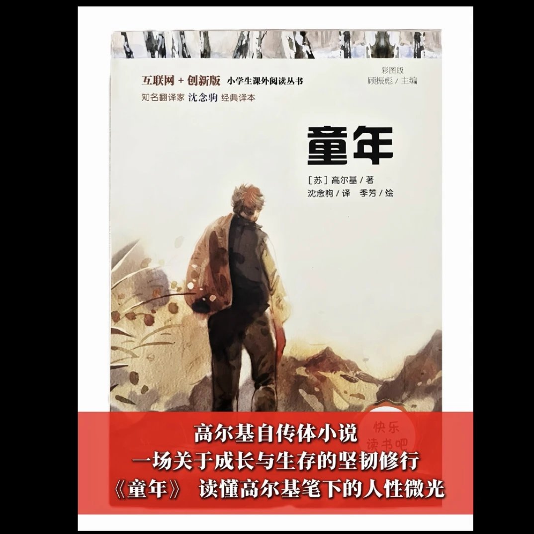 初中生生必读课外书《童年》高尔基原著彩图版