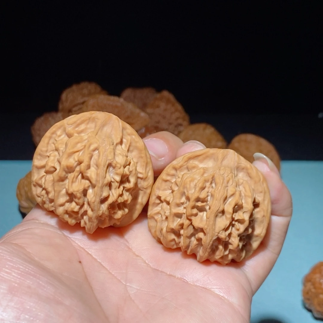 吊坠文玩核桃42尺天地二爷帽