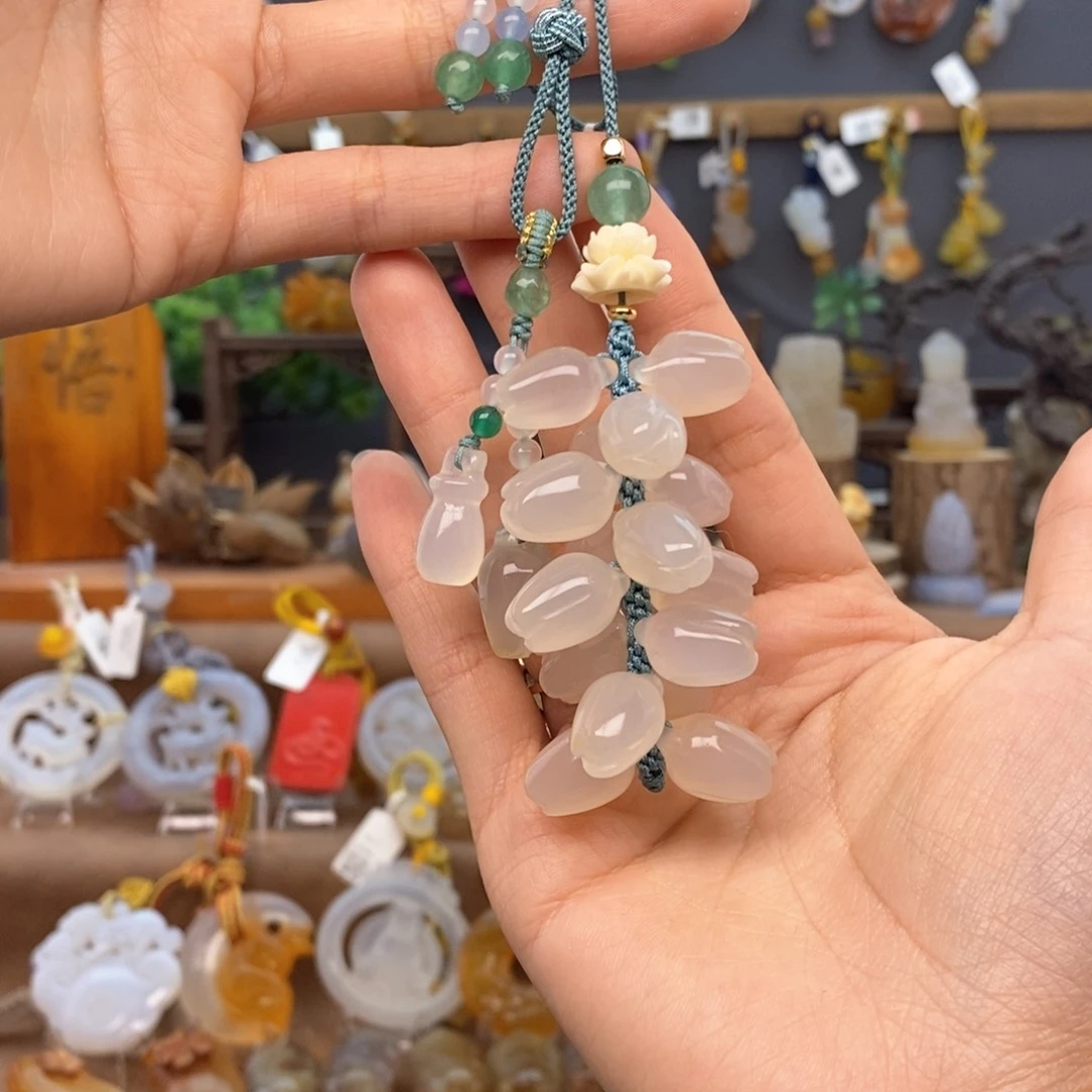 玛瑙/玉髓车挂未镶嵌666666