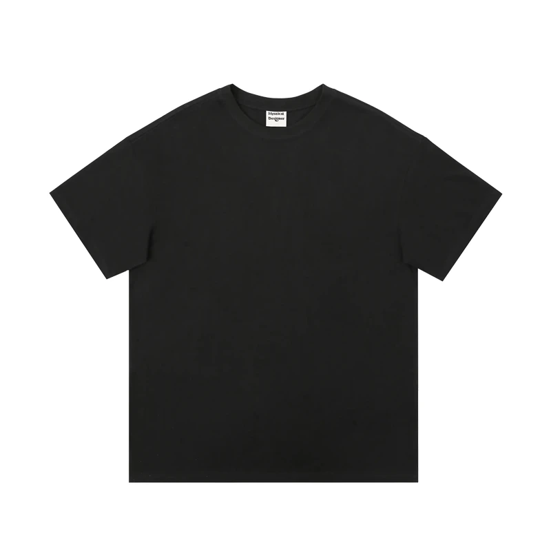 轻奢烫钻印花短袖圆领半袖潮牌欧州站体纯棉男女同款SS103