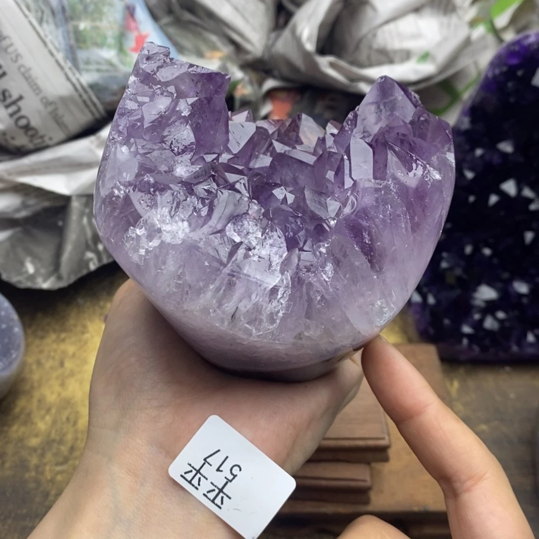 乌拉圭未镶嵌紫晶