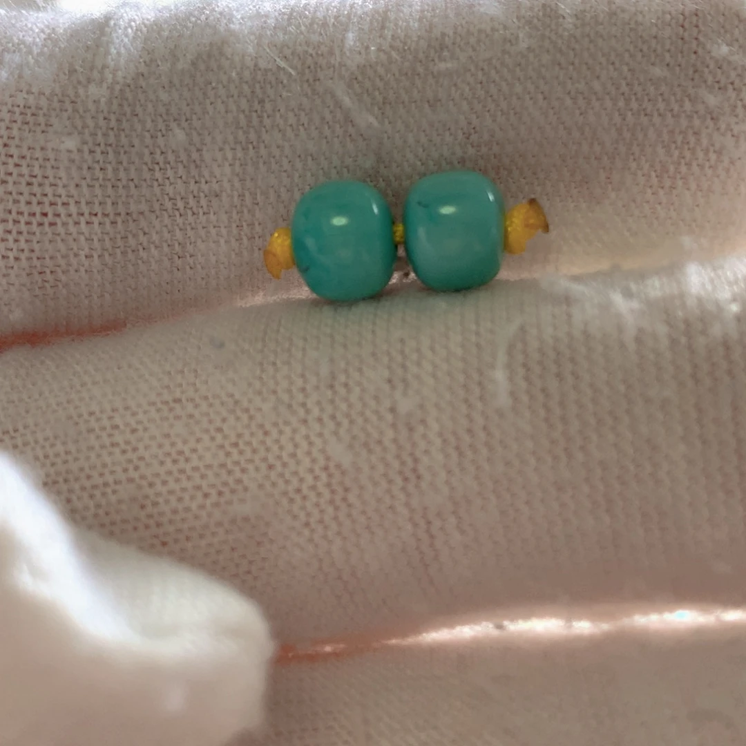 绿松石未镶嵌挂件