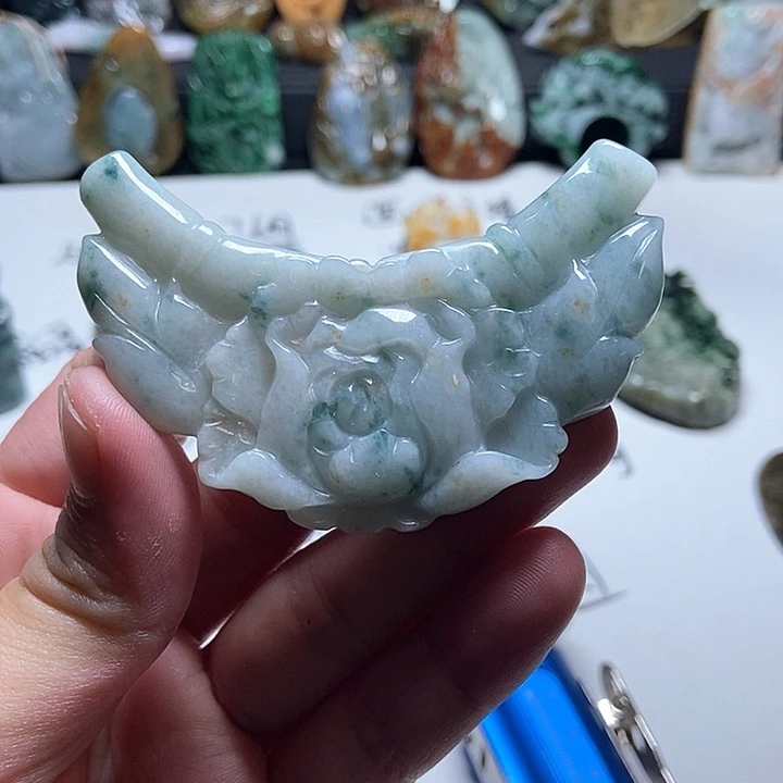 翡翠未镶嵌颈饰翡翠a货