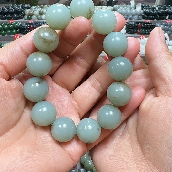 未镶嵌手链和田玉俄料卡16