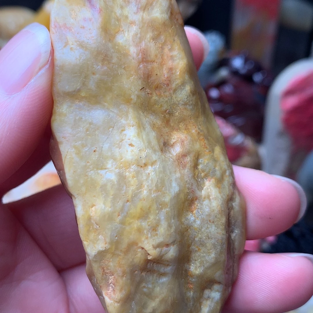 昌化石q*J田黄石原石