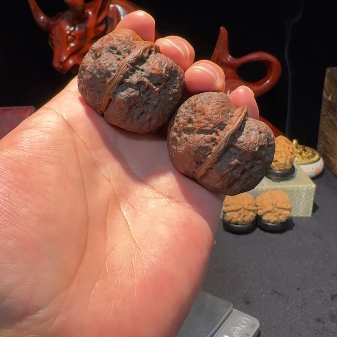 文玩核桃把件云南铁核桃36