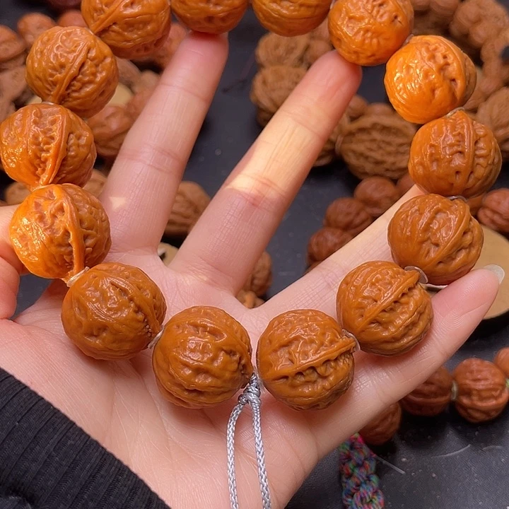 文玩核桃把件和尚头21