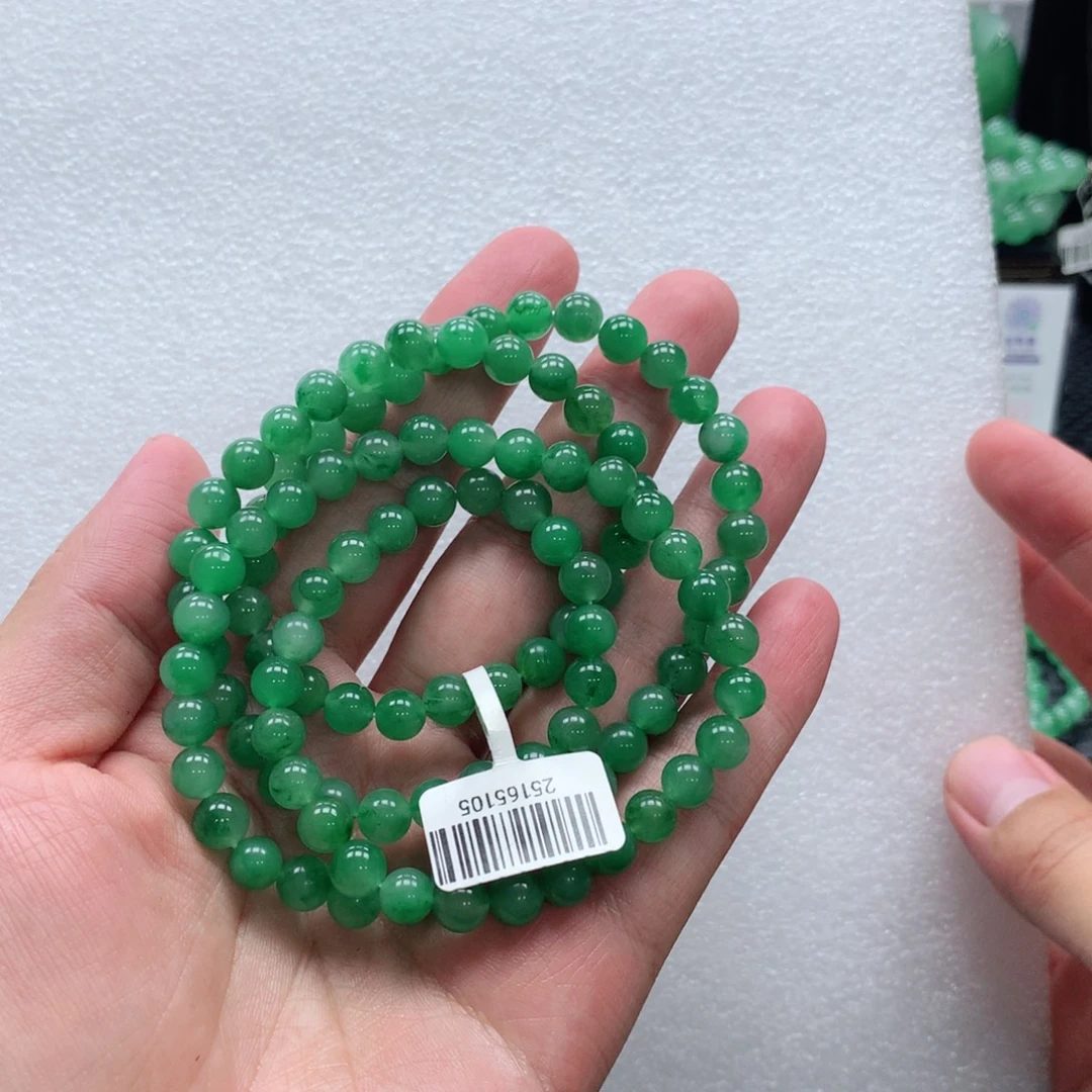 石英质玉未镶嵌项链青青-项链7-多人