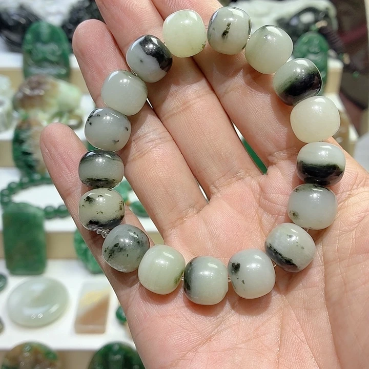 独山玉未镶嵌手串卡13