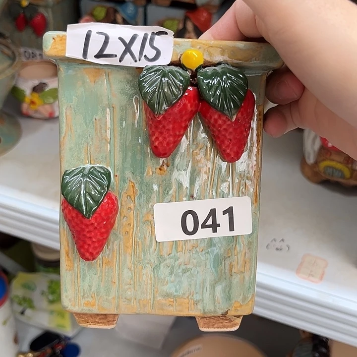 粗陶材质多肉花盆