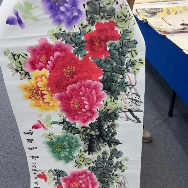 国画宣纸纯手绘字画