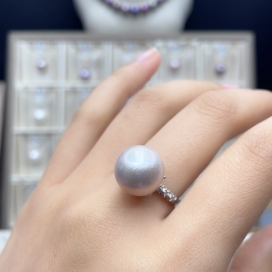 合金淡水珍珠颈饰