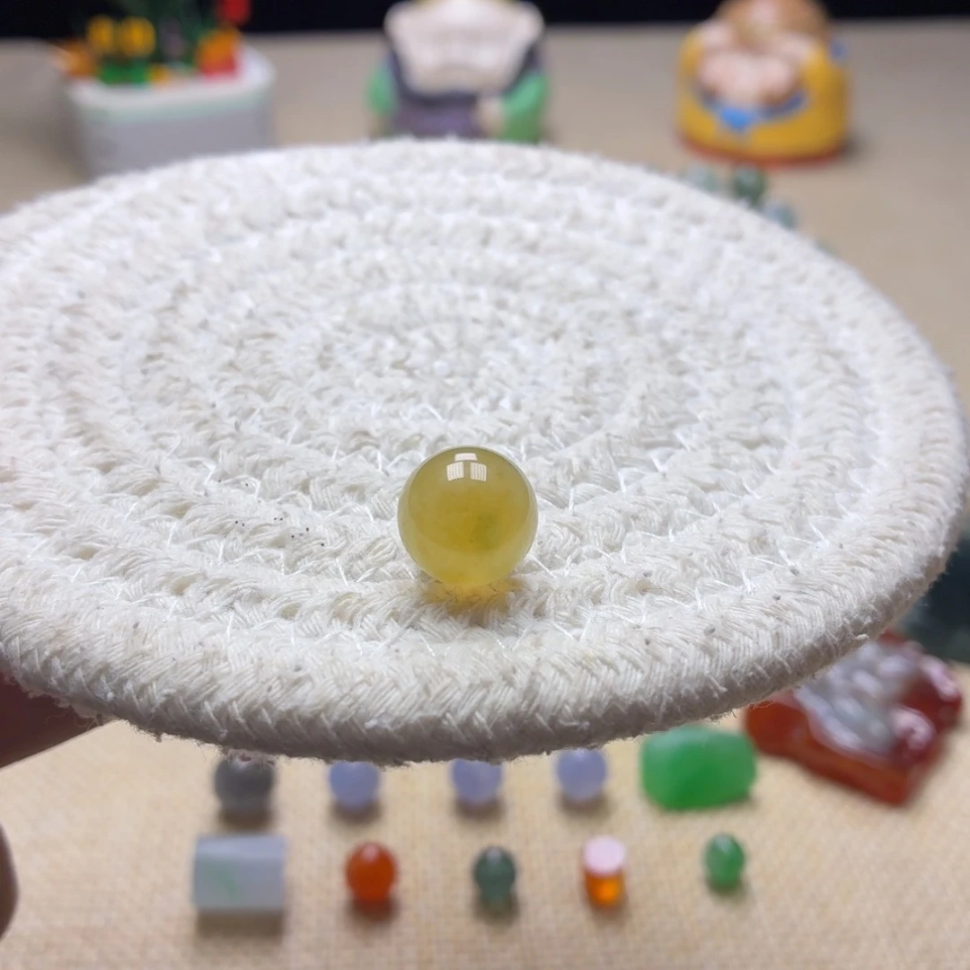 翡翠未镶嵌手链11.5翡翠圆珠