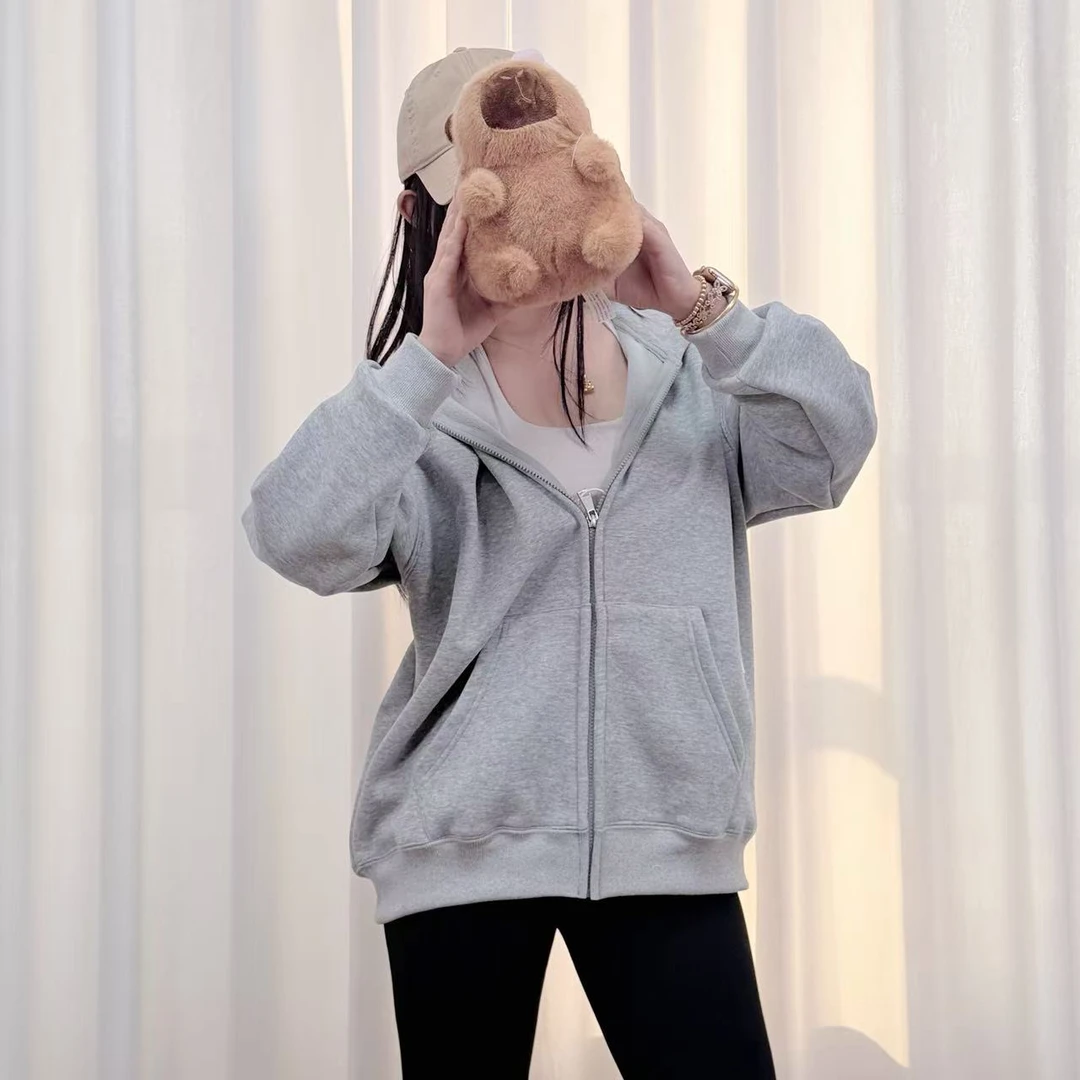 【邱秋专属】秋冬2025新款女士加绒加厚宽松卫衣