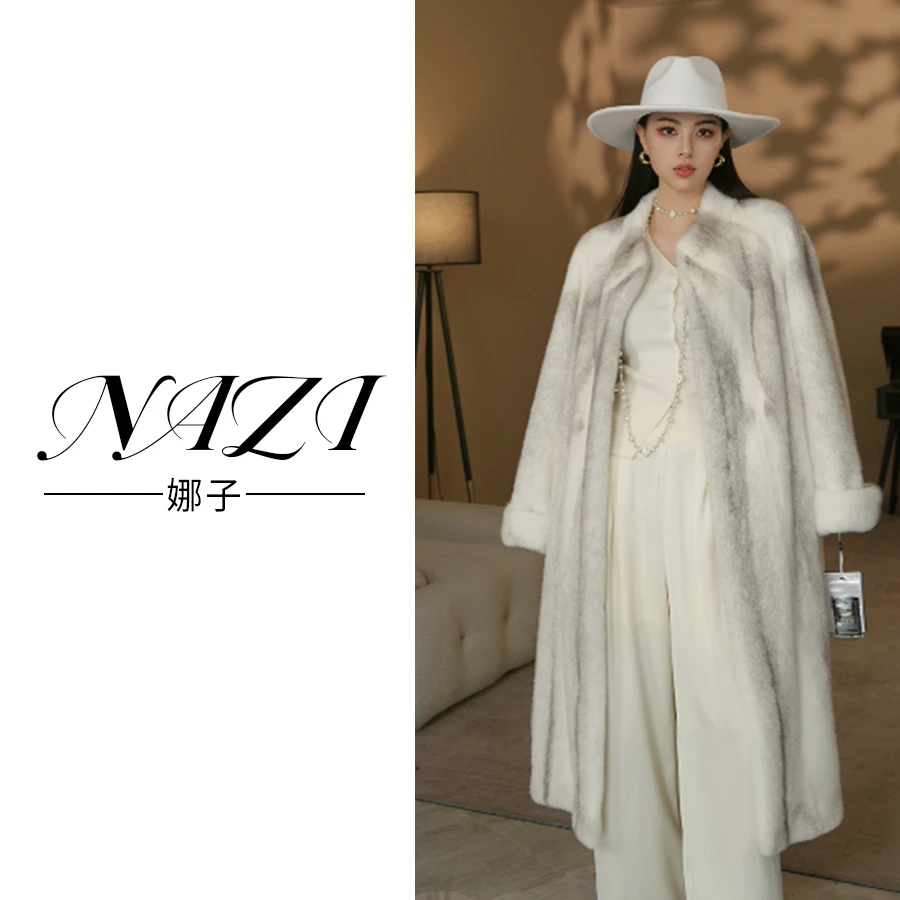 【娜子】芬兰丹麦进口短二小母貂女士水貂宝嘉美外套nz2517禄口