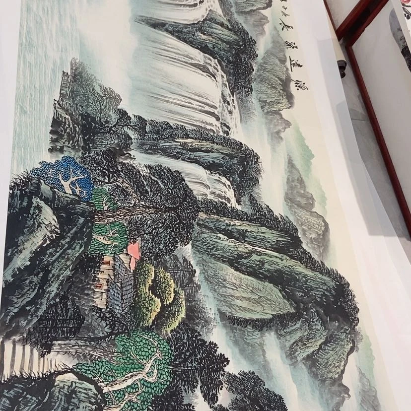 【闪购商品】雷*⋄国画艺术作品欣赏