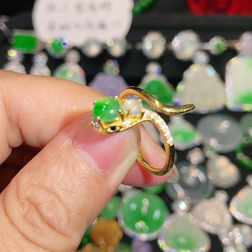 【闪购商品】未镶嵌戒指翡翠天然翡翠